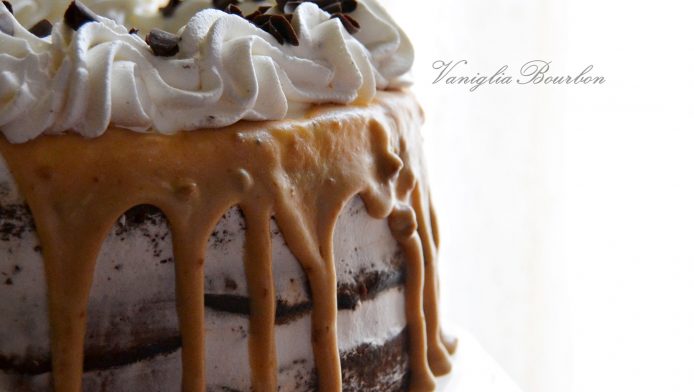 Torta al cioccolato, rum e&nbsp;croccantino