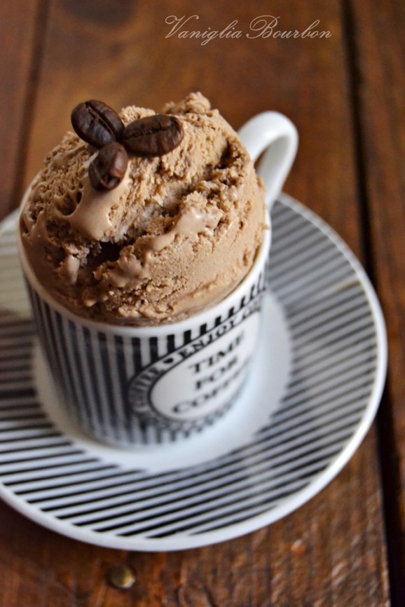 gelato al caffè senza gelatiera