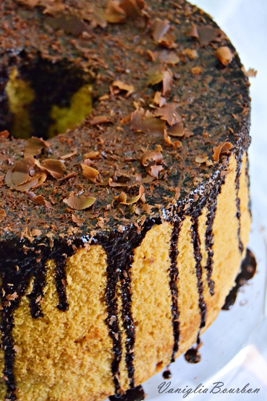 Chiffon cake alla birra e cioccolato