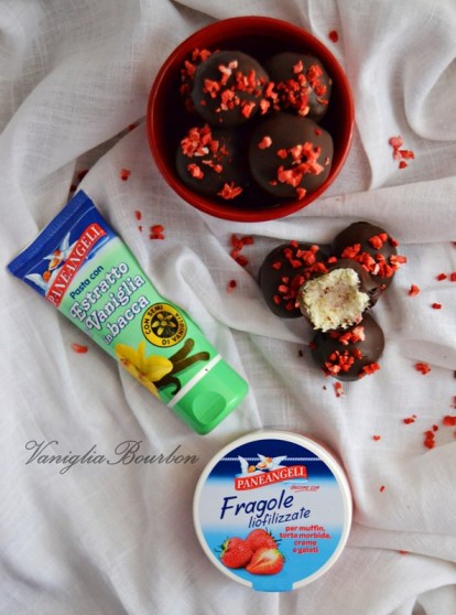Tartufini cocco e fragola