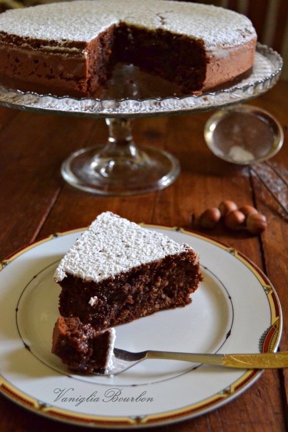 torta caprese al cioccolato